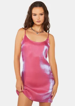 Iridescent Cami Mini Dress