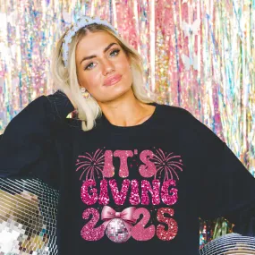 It's Giving 2025 | New Year's Crewneck Sweatshirt