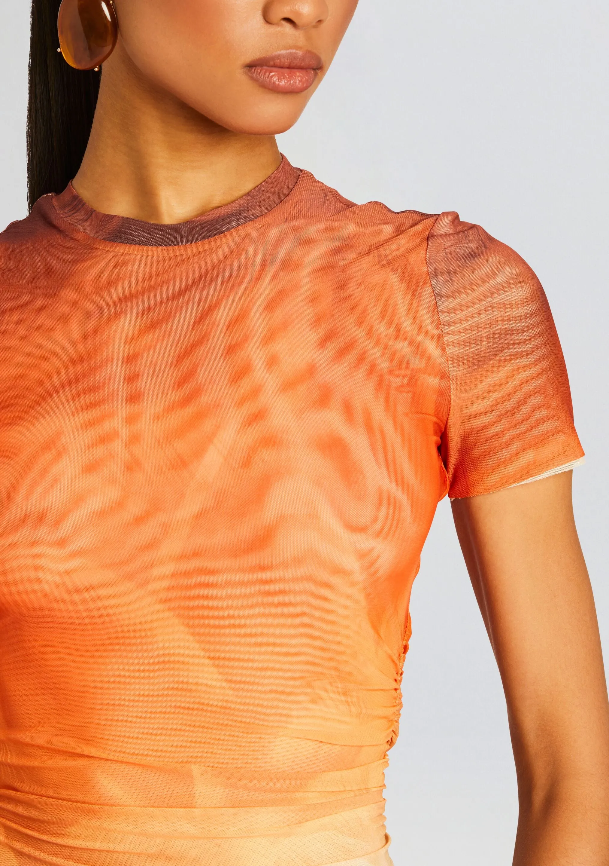 Kate Mesh Baby Tee