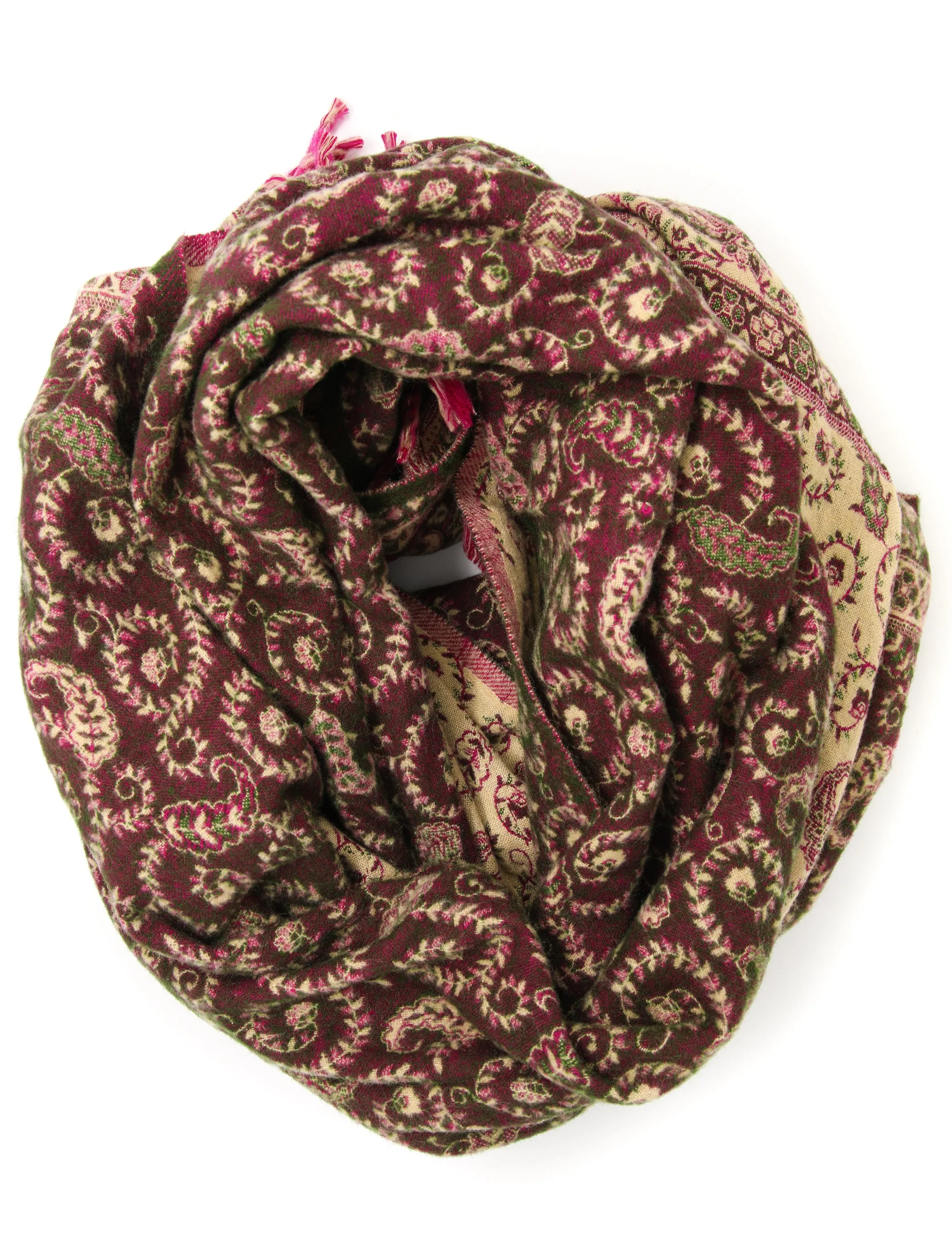 Keira Cream Tibet Shawl