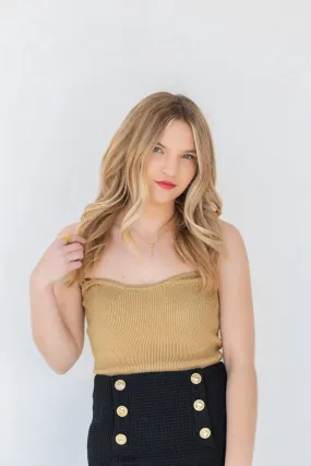 KRISTEN GOLD TOP