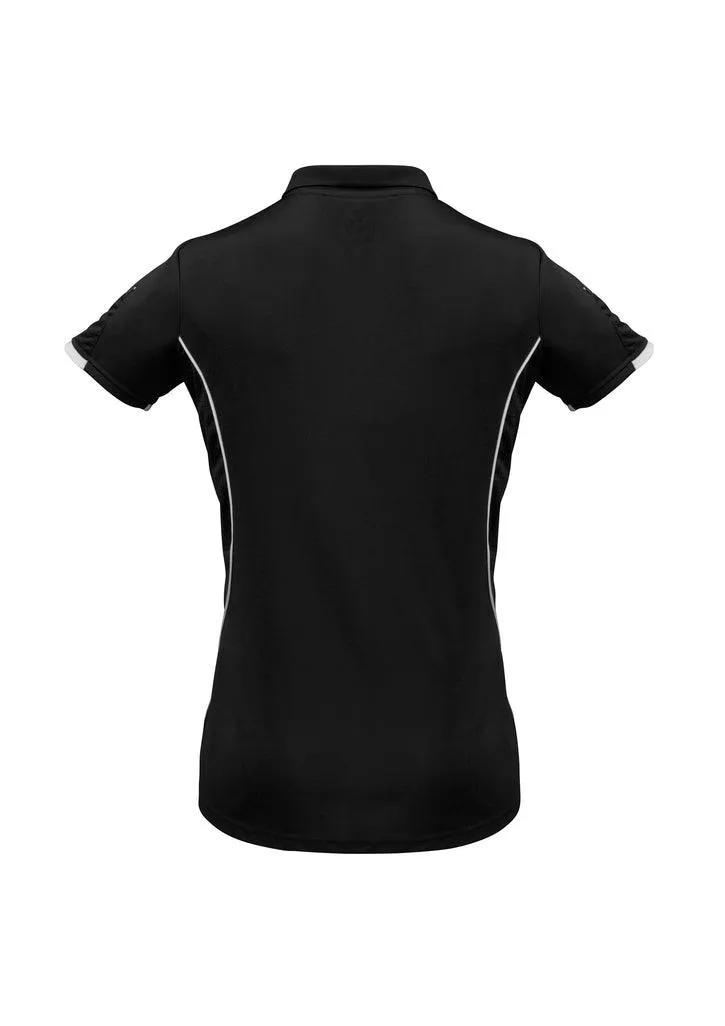 Ladies Razor Polo Black/White