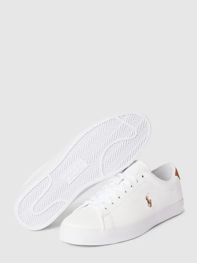 Leather sneakers model "LONGWOOD" Polo Ralph Lauren, white