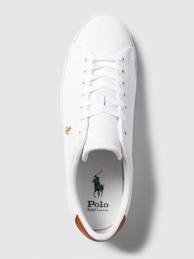 Leather sneakers model "LONGWOOD" Polo Ralph Lauren, white