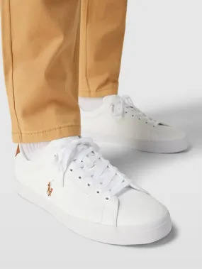 Leather sneakers model "LONGWOOD" Polo Ralph Lauren, white