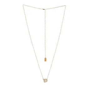 Long Wrapped Pearl Necklace