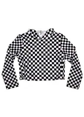 M Demolition Derby Crop Hoodie