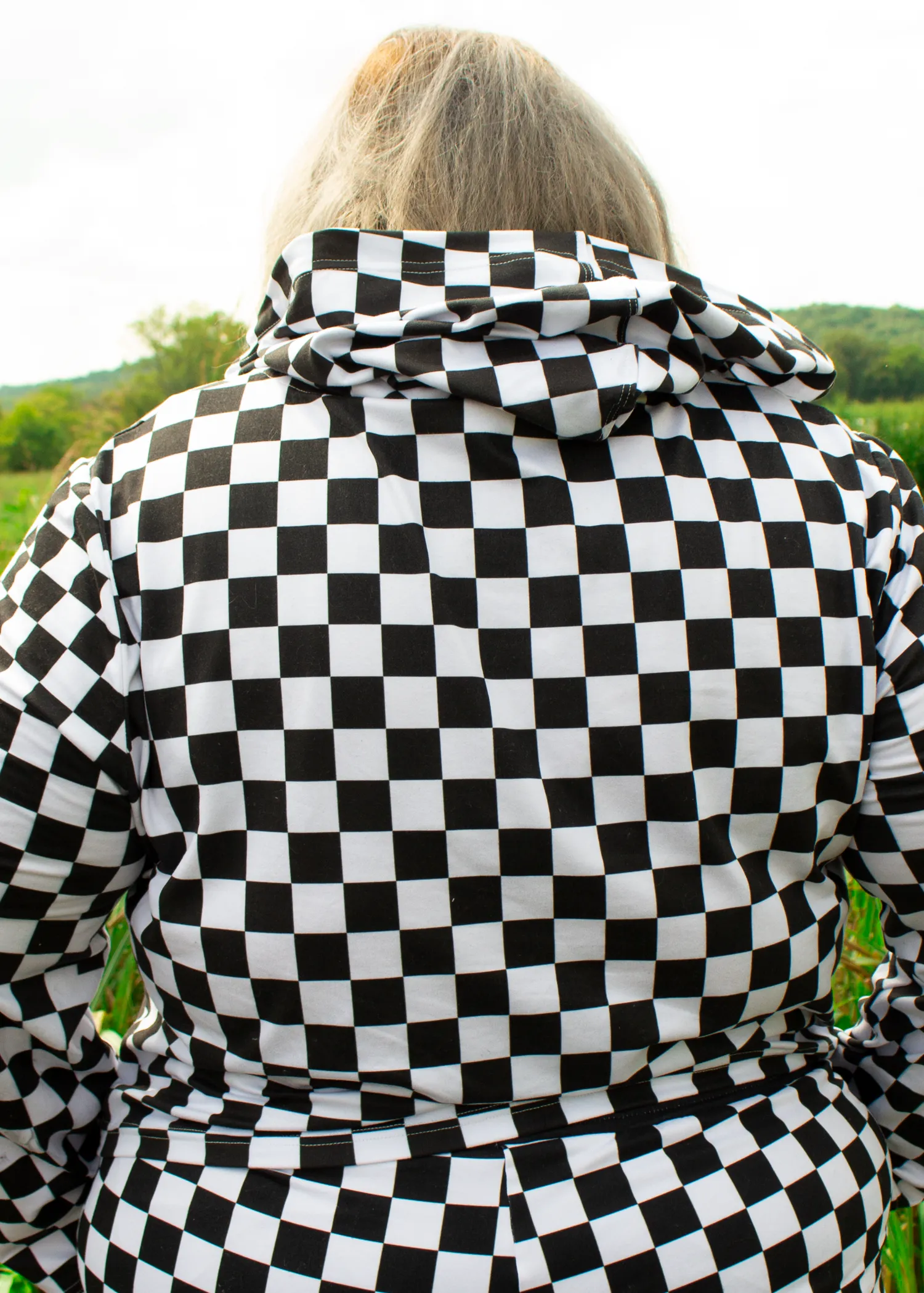 M Demolition Derby Crop Hoodie