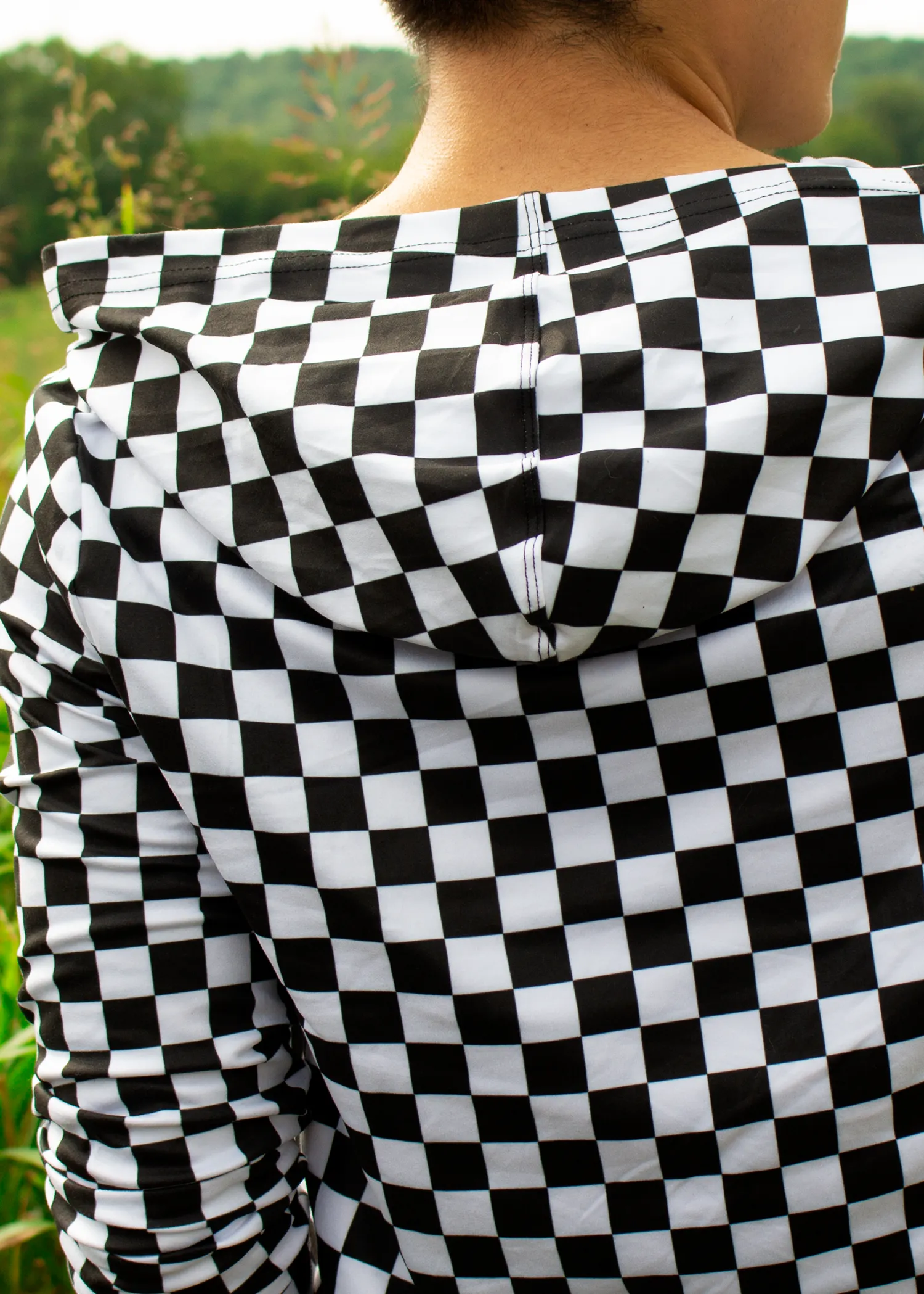 M Demolition Derby Crop Hoodie
