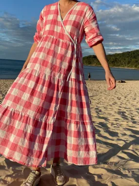 Maddie Dress Linen - Wholesale