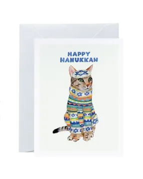 Meowzal-Tov Card
