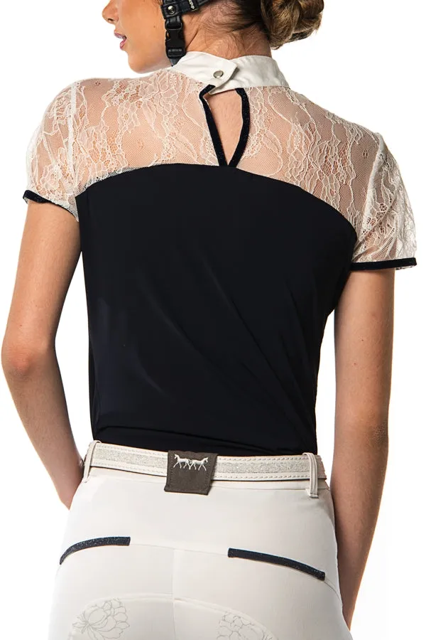 Naomi Polo Competition Shirt (Navy Blue)