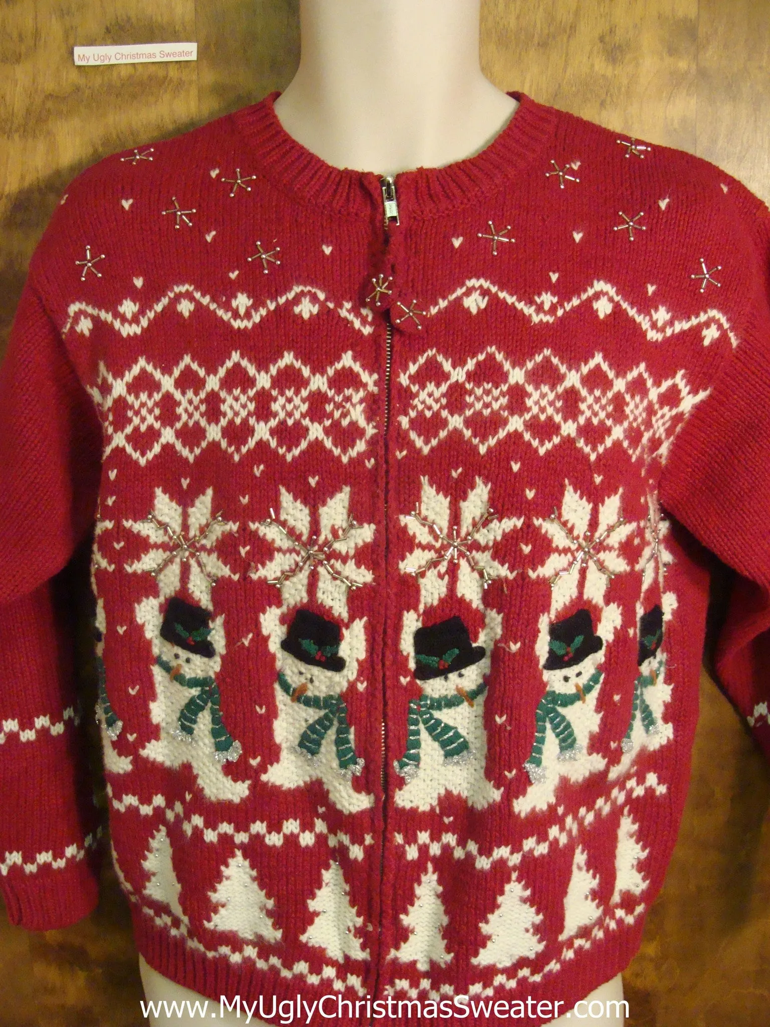 Nordic Style Funny Ugly Sweater for a Christmas Party