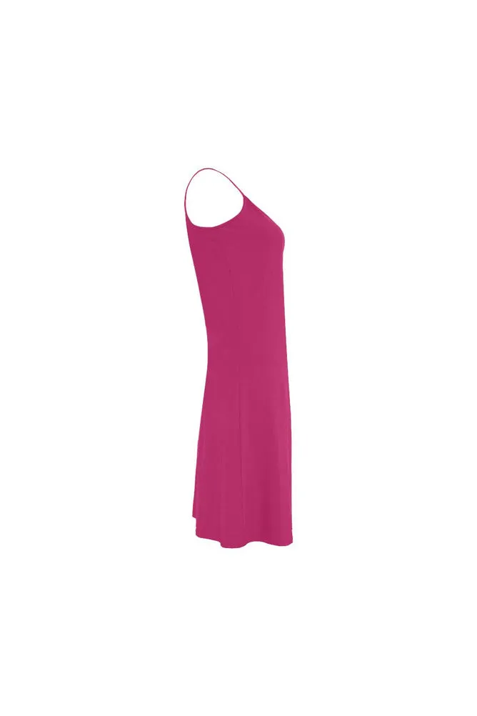 Peacock Pink D05 BACK Alcestis Slip Dress (Model D05)