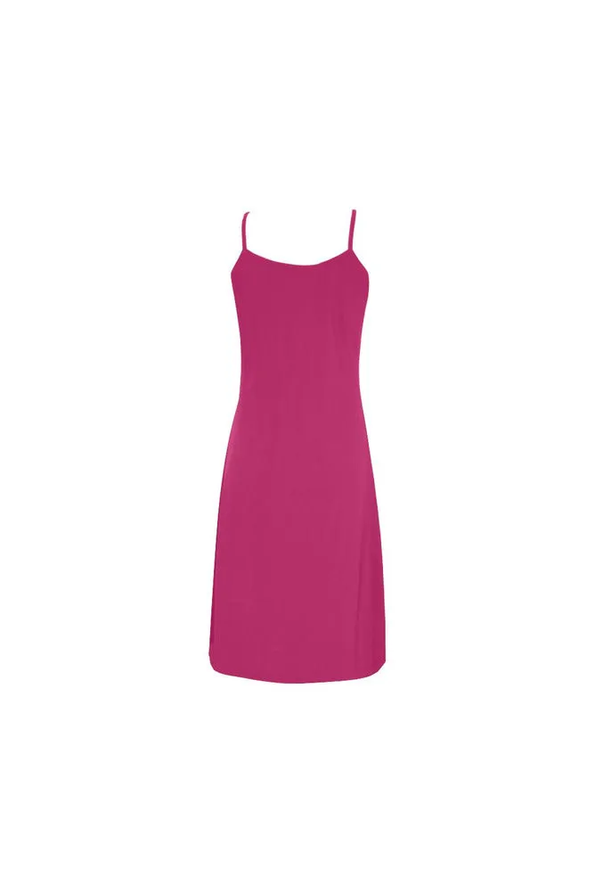 Peacock Pink D05 BACK Alcestis Slip Dress (Model D05)