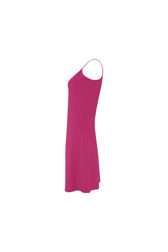 Peacock Pink D05 BACK Alcestis Slip Dress (Model D05)