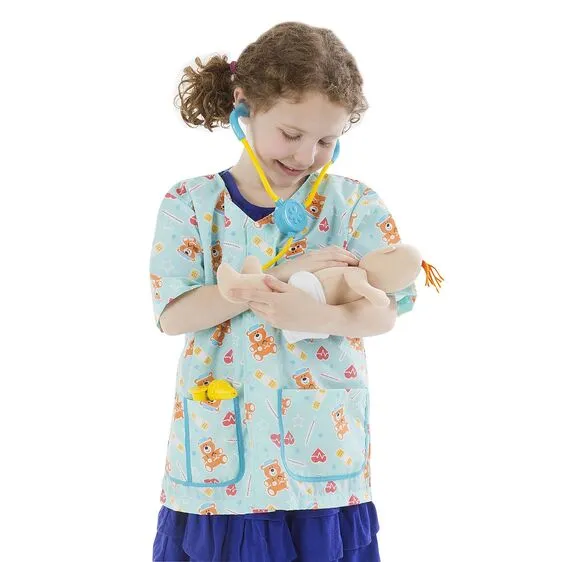 Pediatric Nurse Role Play Costume Set
