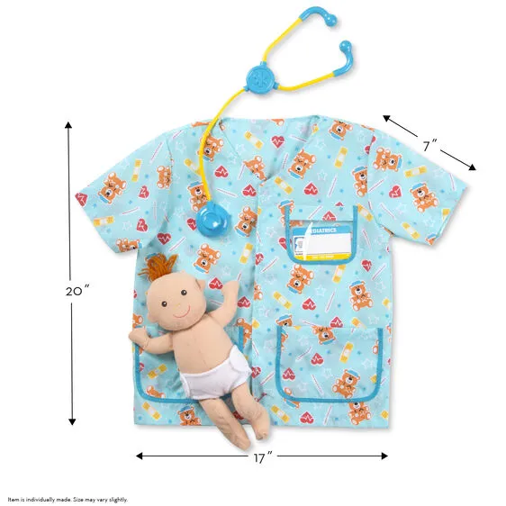Pediatric Nurse Role Play Costume Set