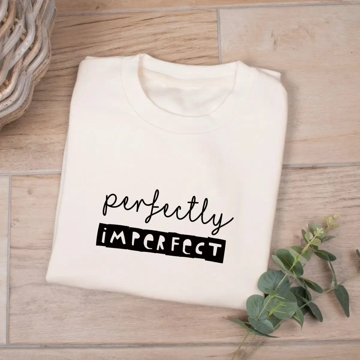 Perfectly Imperfect Sweater, Perfect Jumper, Self Love Sweater, Casual Ladies Sweater, Casual Jumper, Ladies Jumper, Beige Sweater, Stylish