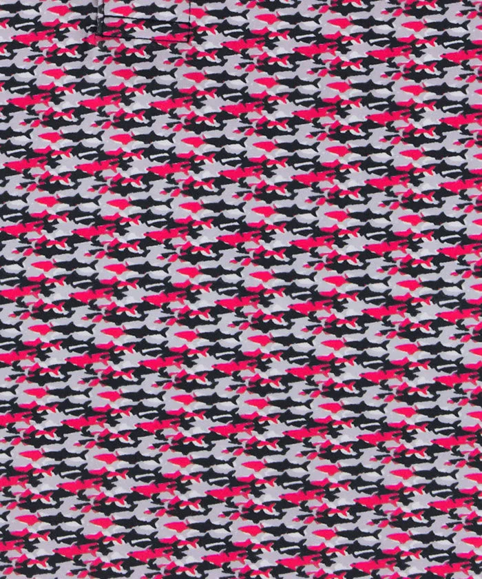 Performance Shark Print Polo