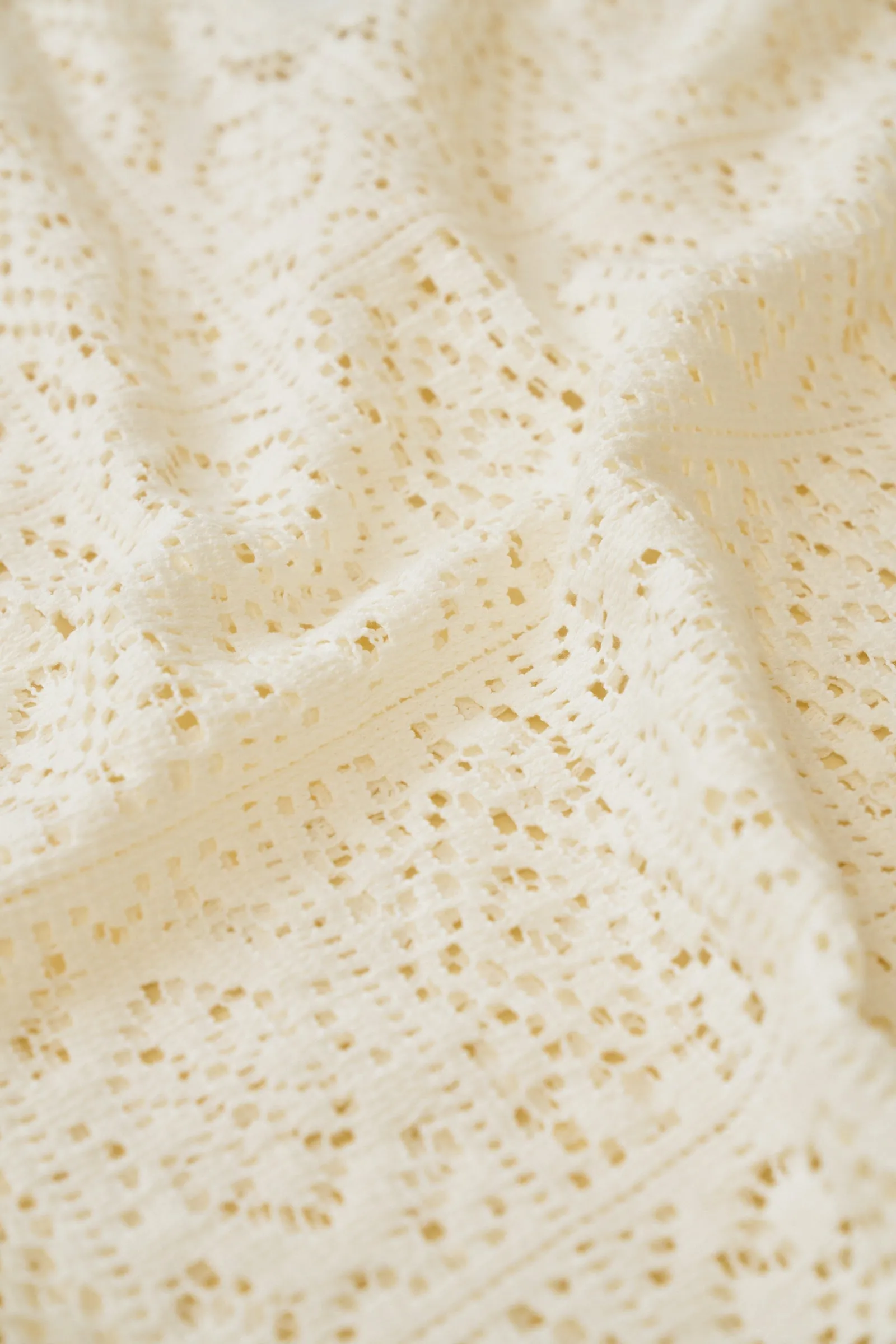 PIAZA LACE POLO - OFF WHITE