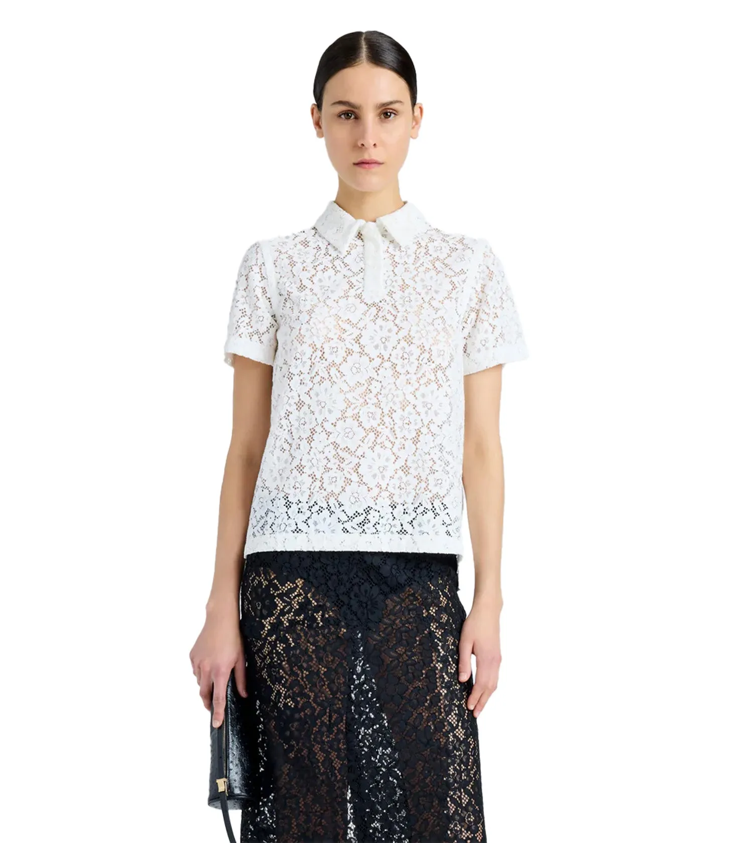 PROENZA SCHOULER Kennedy Top in Stretch Lace
