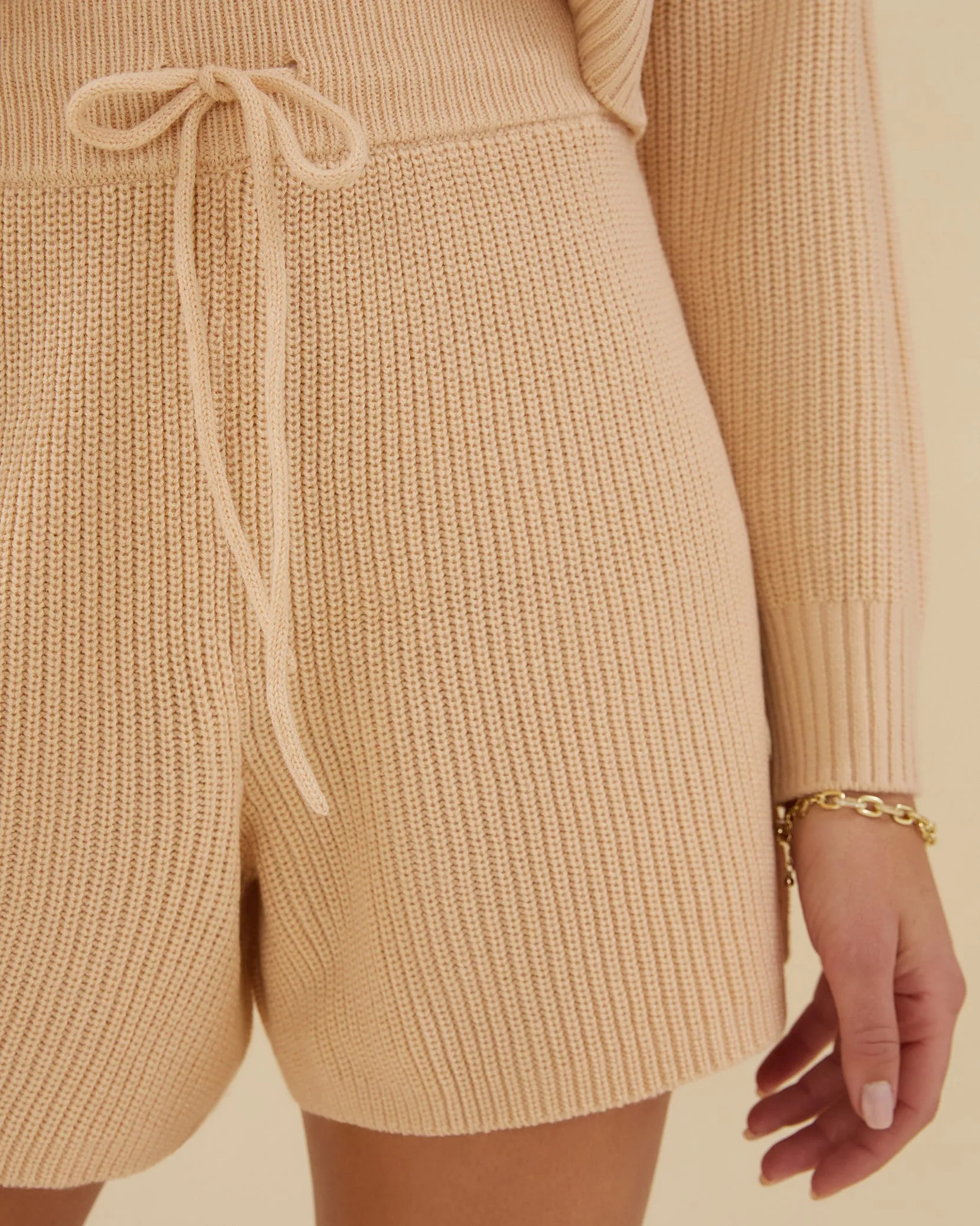 Pull On Sweater Short