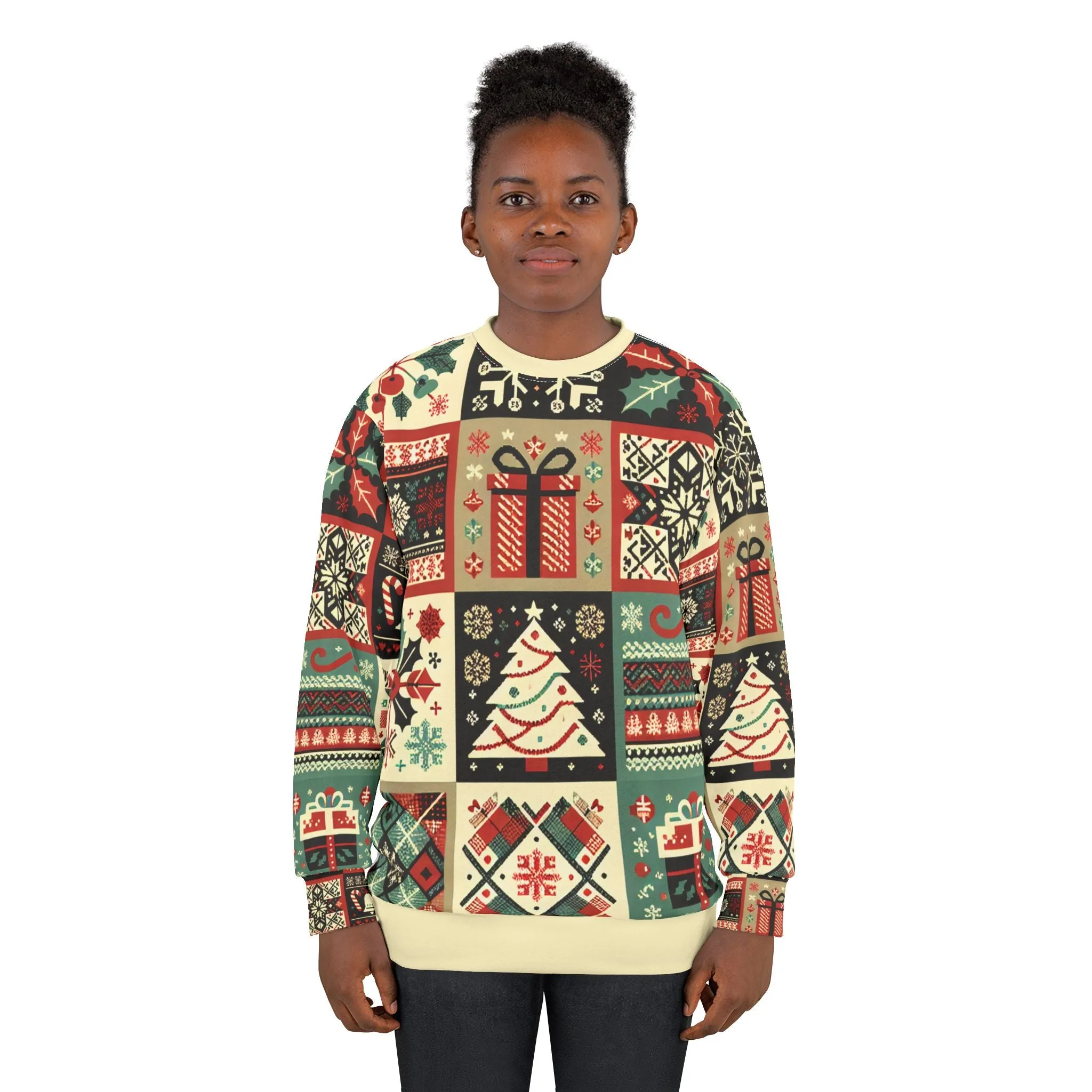 "Festive Illuminations - Christmas Sweatshirt"