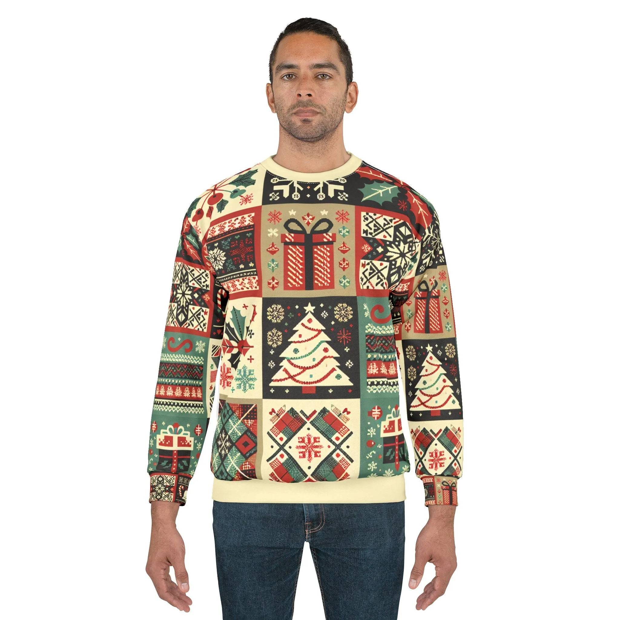 "Festive Illuminations - Christmas Sweatshirt"