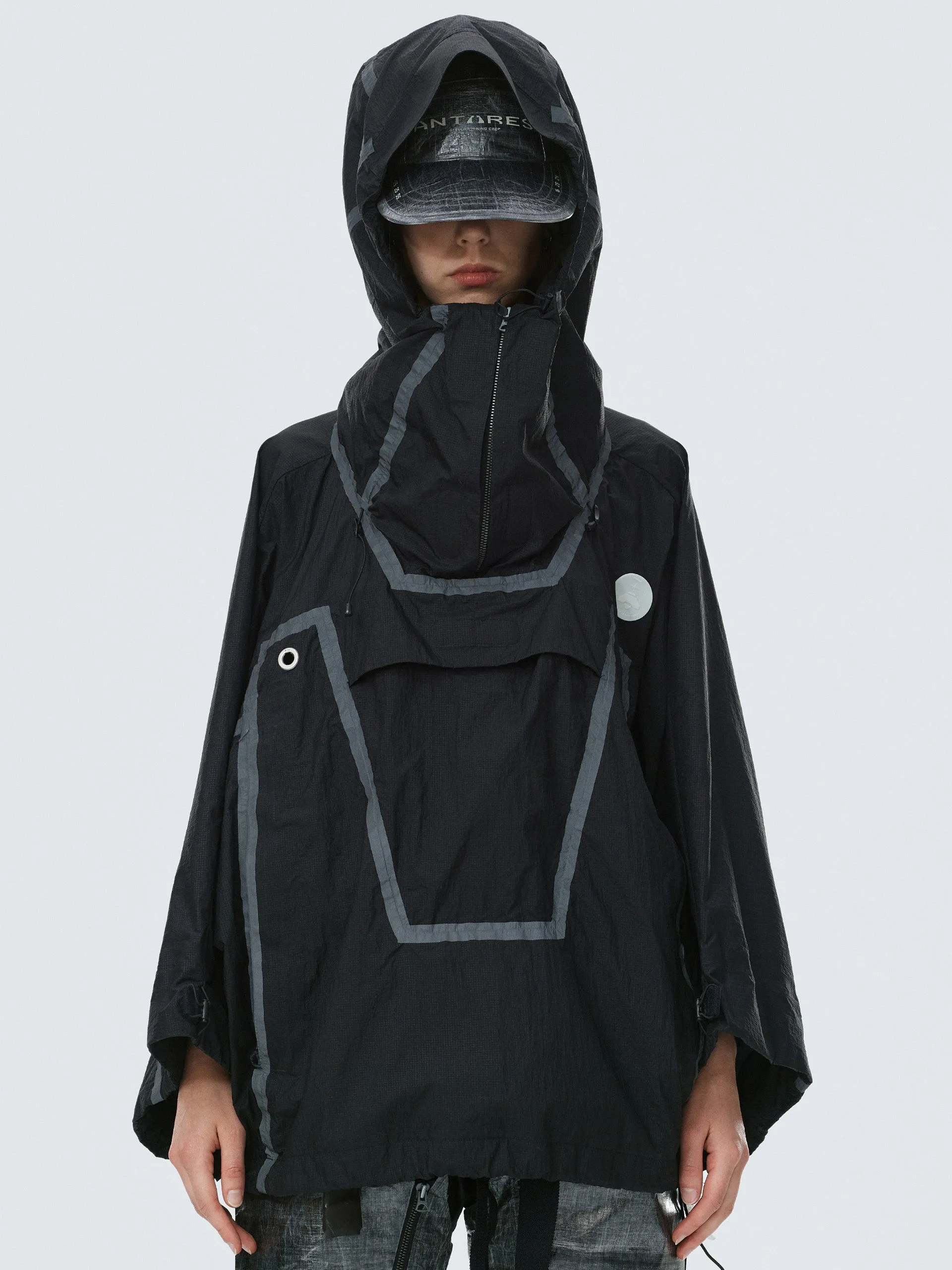 Reflective Taped Anorak Jacket