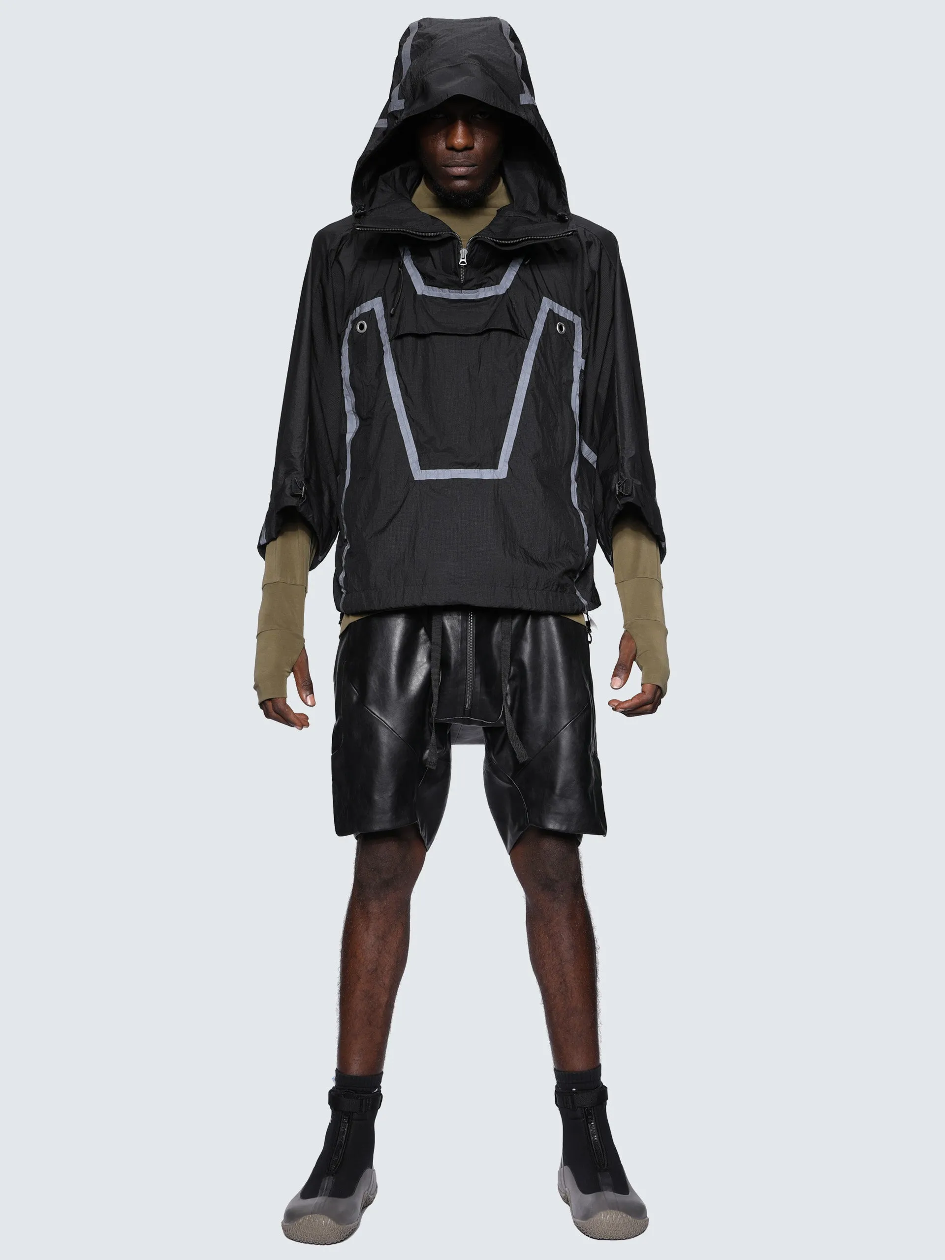 Reflective Taped Anorak Jacket