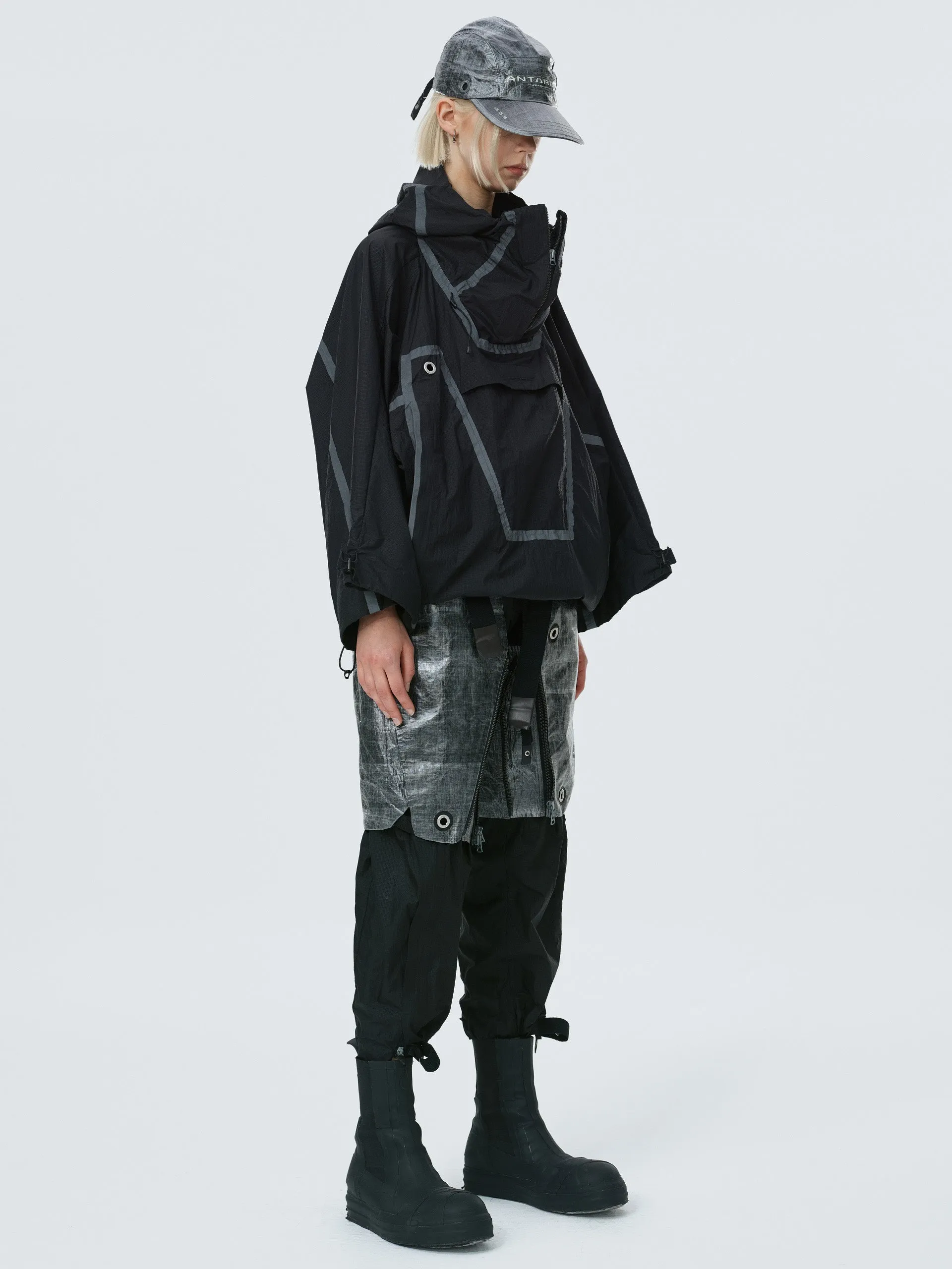 Reflective Taped Anorak Jacket