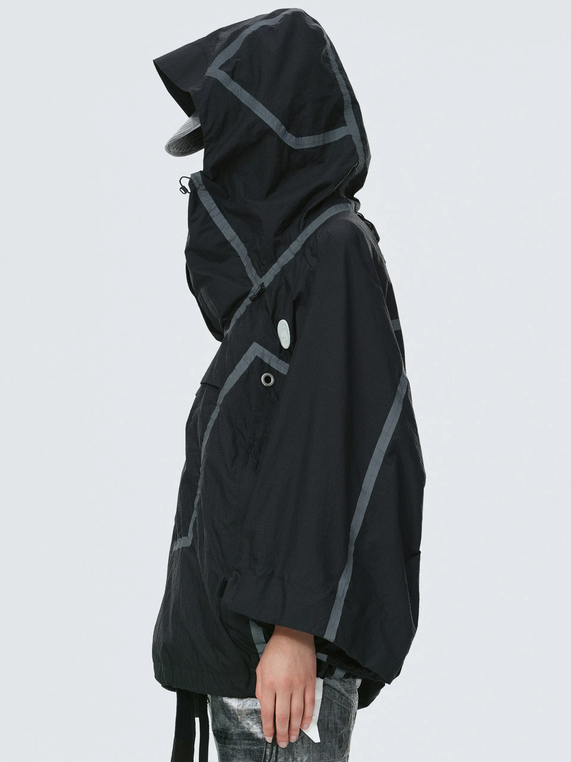 Reflective Taped Anorak Jacket
