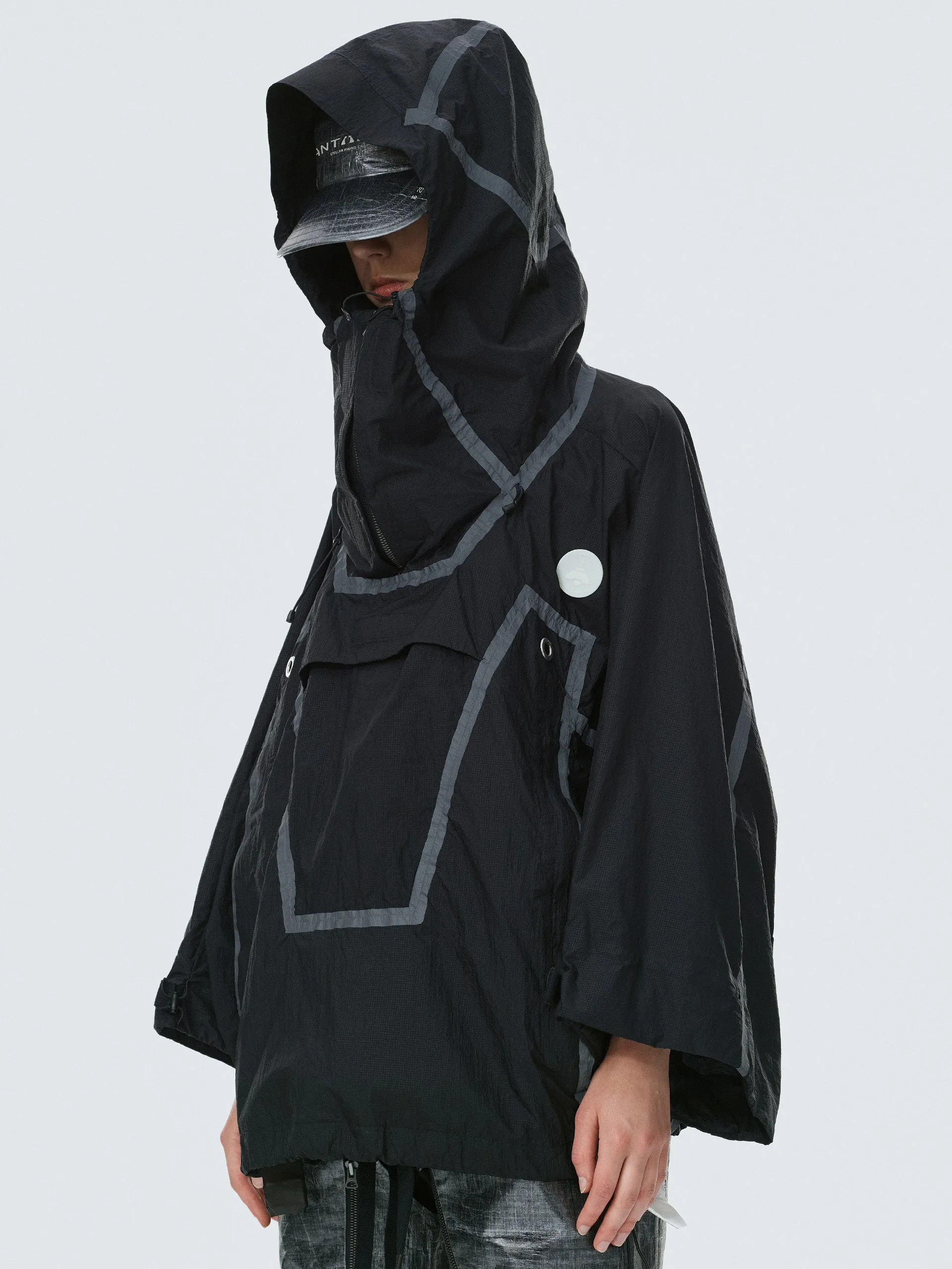 Reflective Taped Anorak Jacket