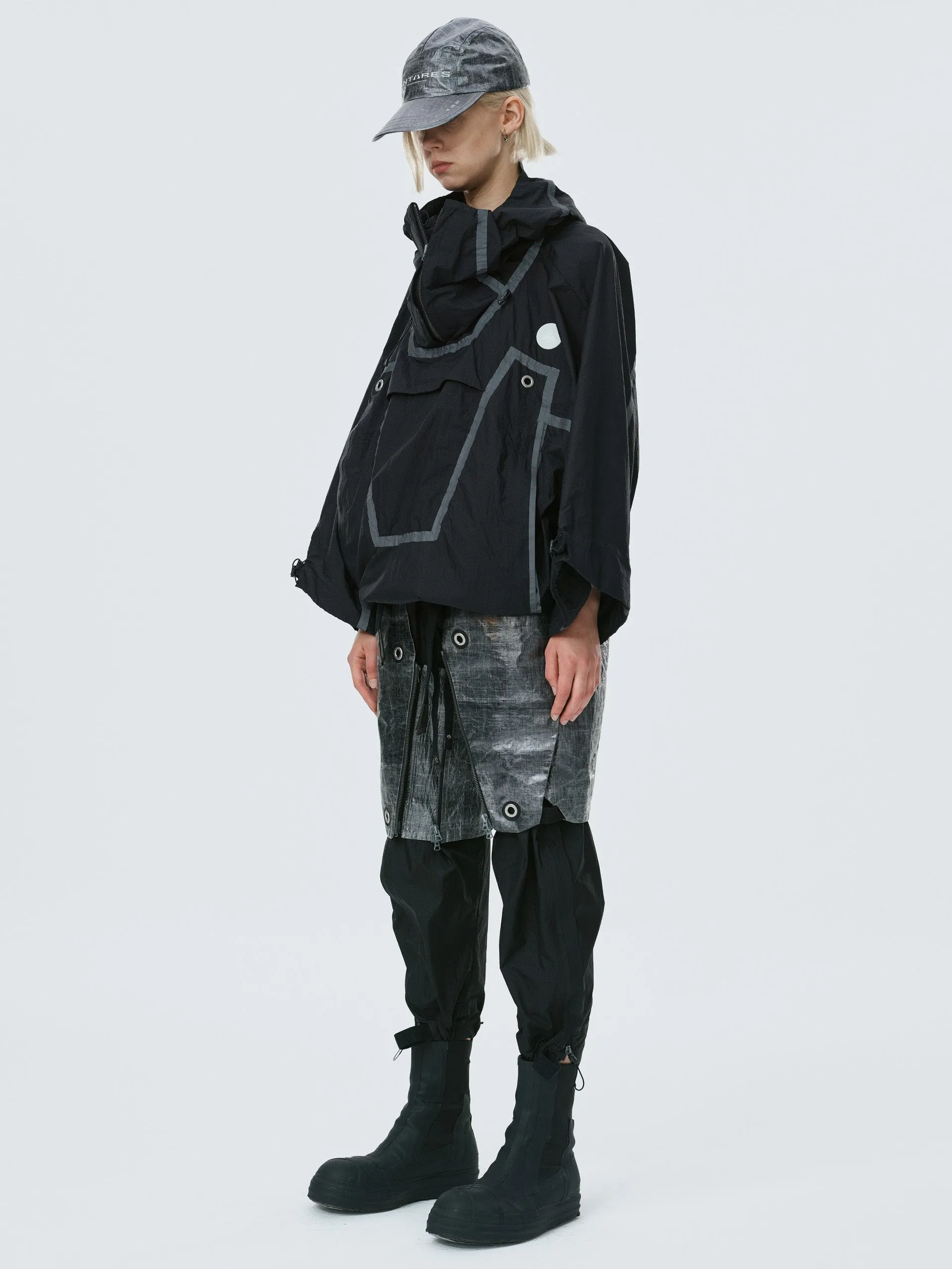 Reflective Taped Anorak Jacket