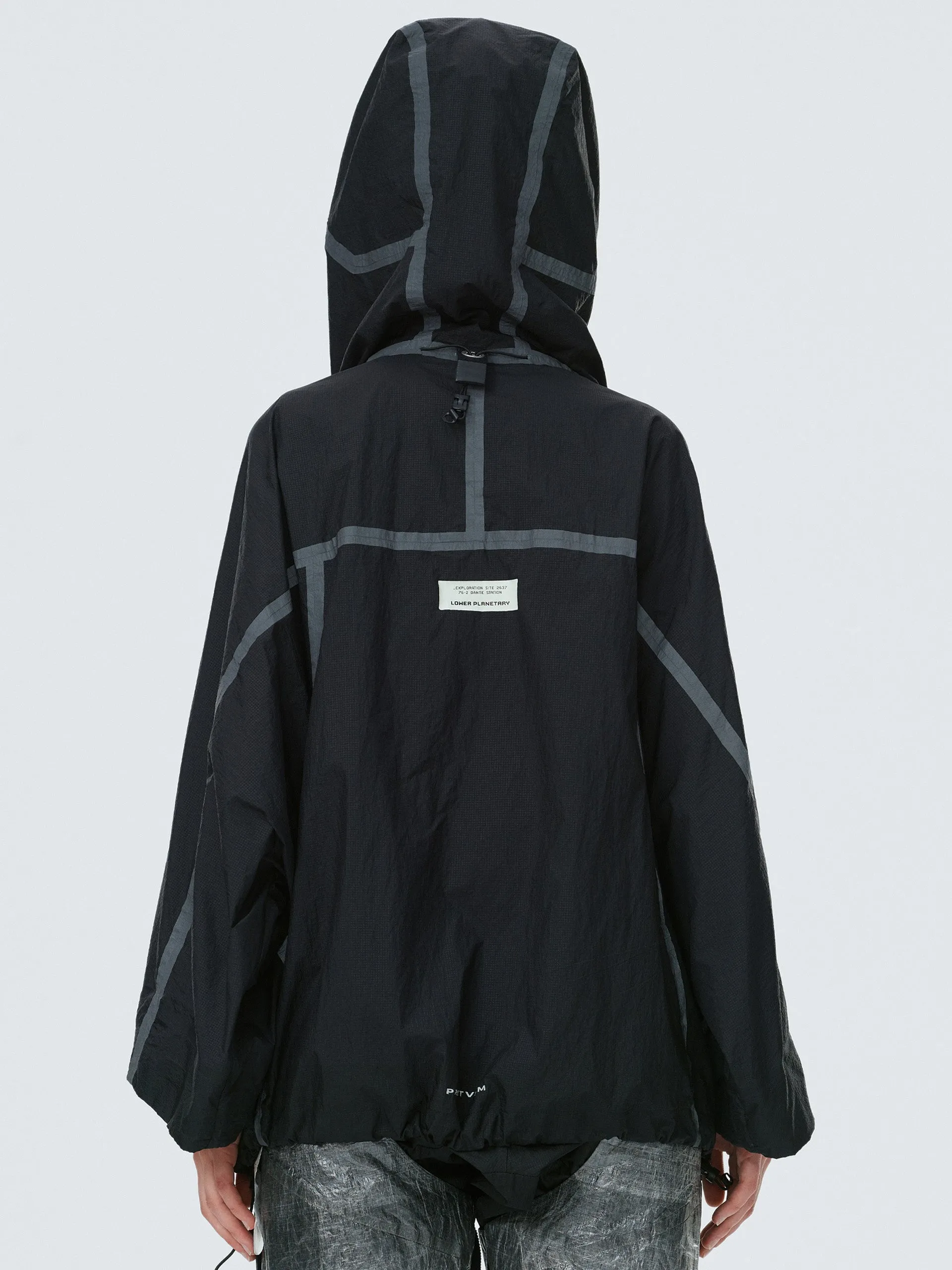 Reflective Taped Anorak Jacket