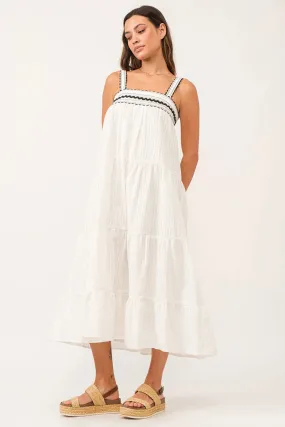 Rouched Strap Dress