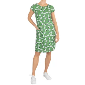 Seasalt River Cove Dress in Green Floral Print