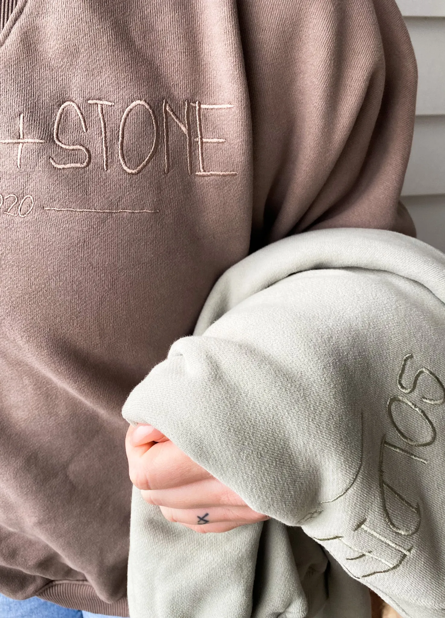Soldier Stone Mum Jumper Mint