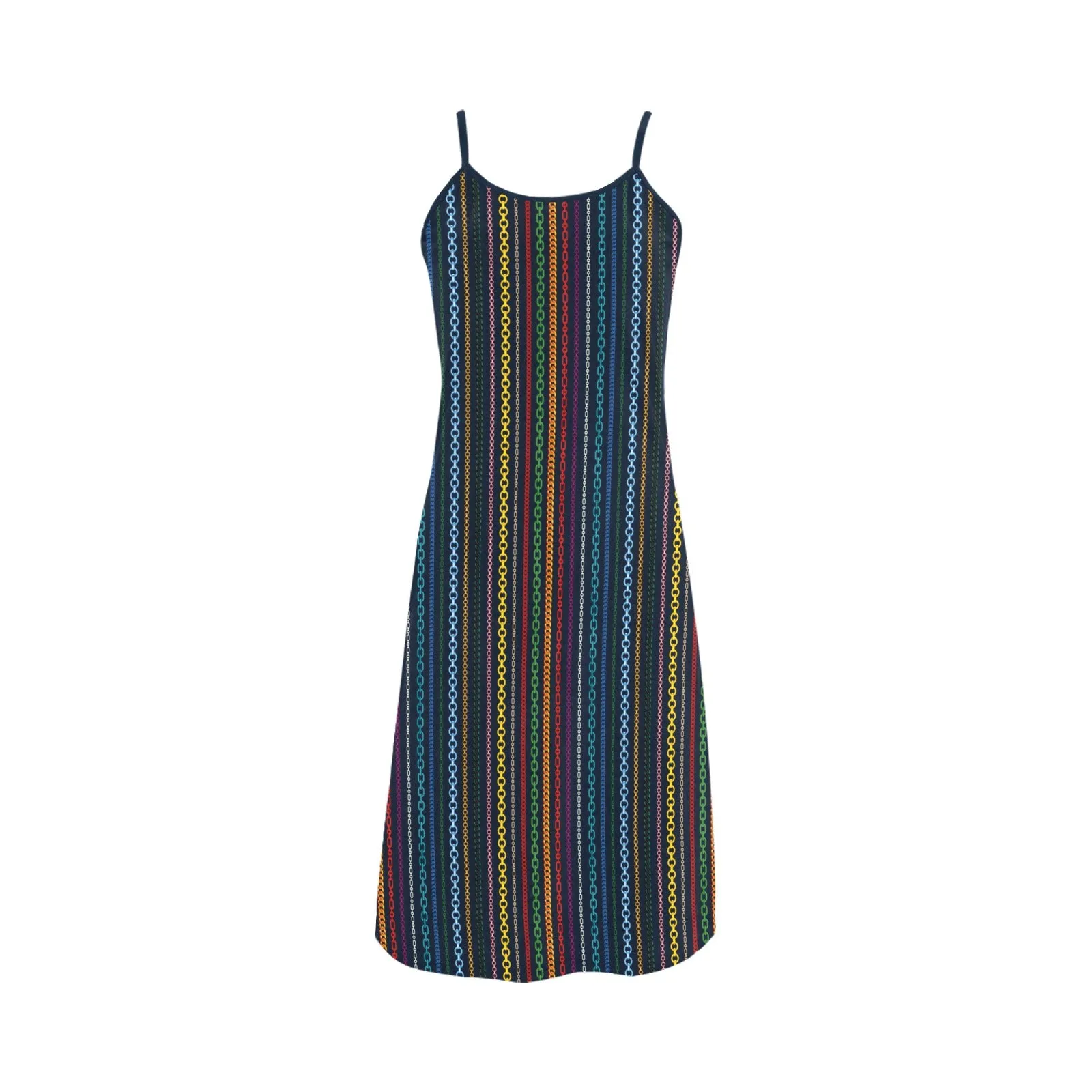 spectral andromeda print 2 Alcestis Slip Dress (Model D05)