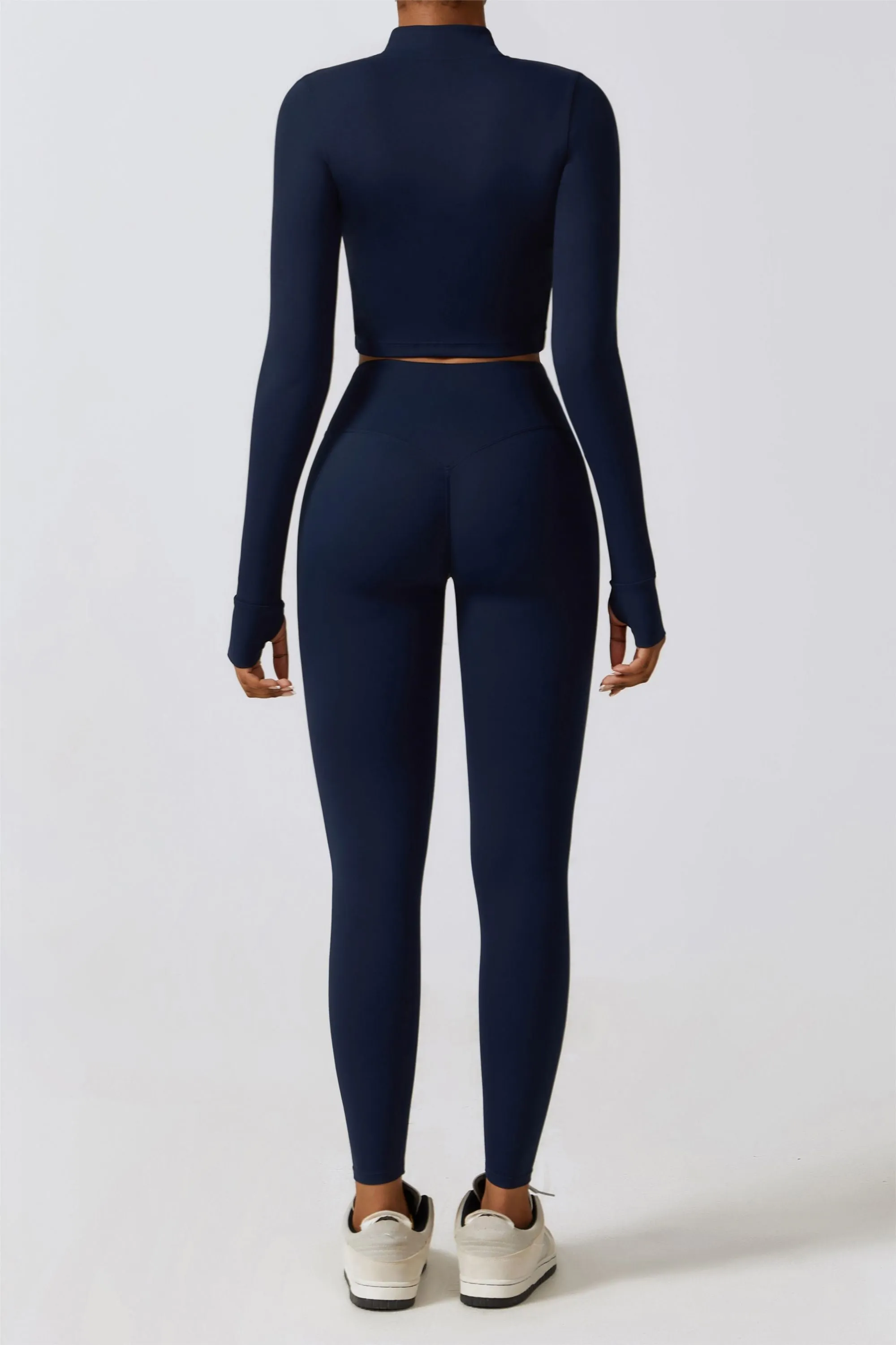 SprintCrop Elite Long Sleeve Jacket