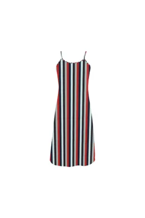 Striped D05 BACK Alcestis Slip Dress (Model D05)