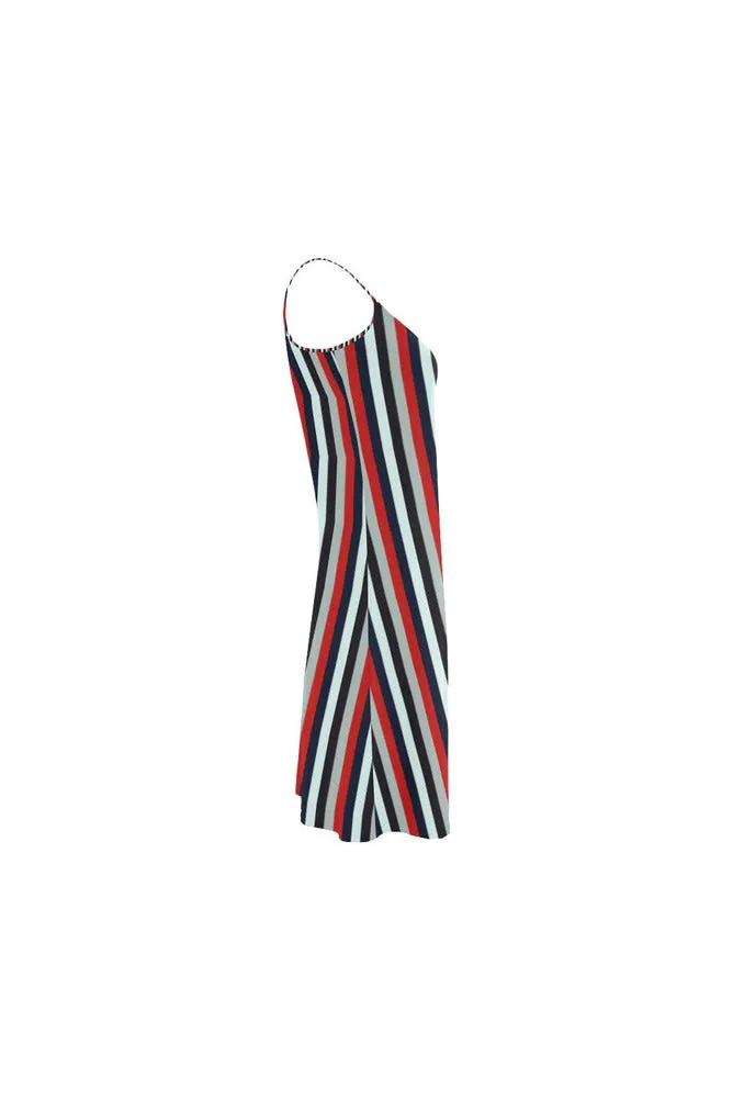 Striped D05 BACK Alcestis Slip Dress (Model D05)