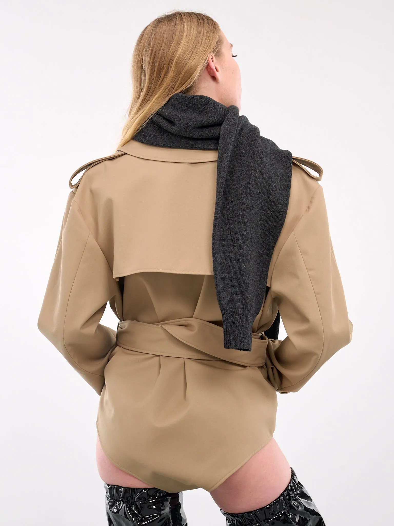 Sweater Sleeve Scarf (OT02-GREY)