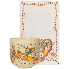Sweater Weather Christmas Mug and Dishtowel Set