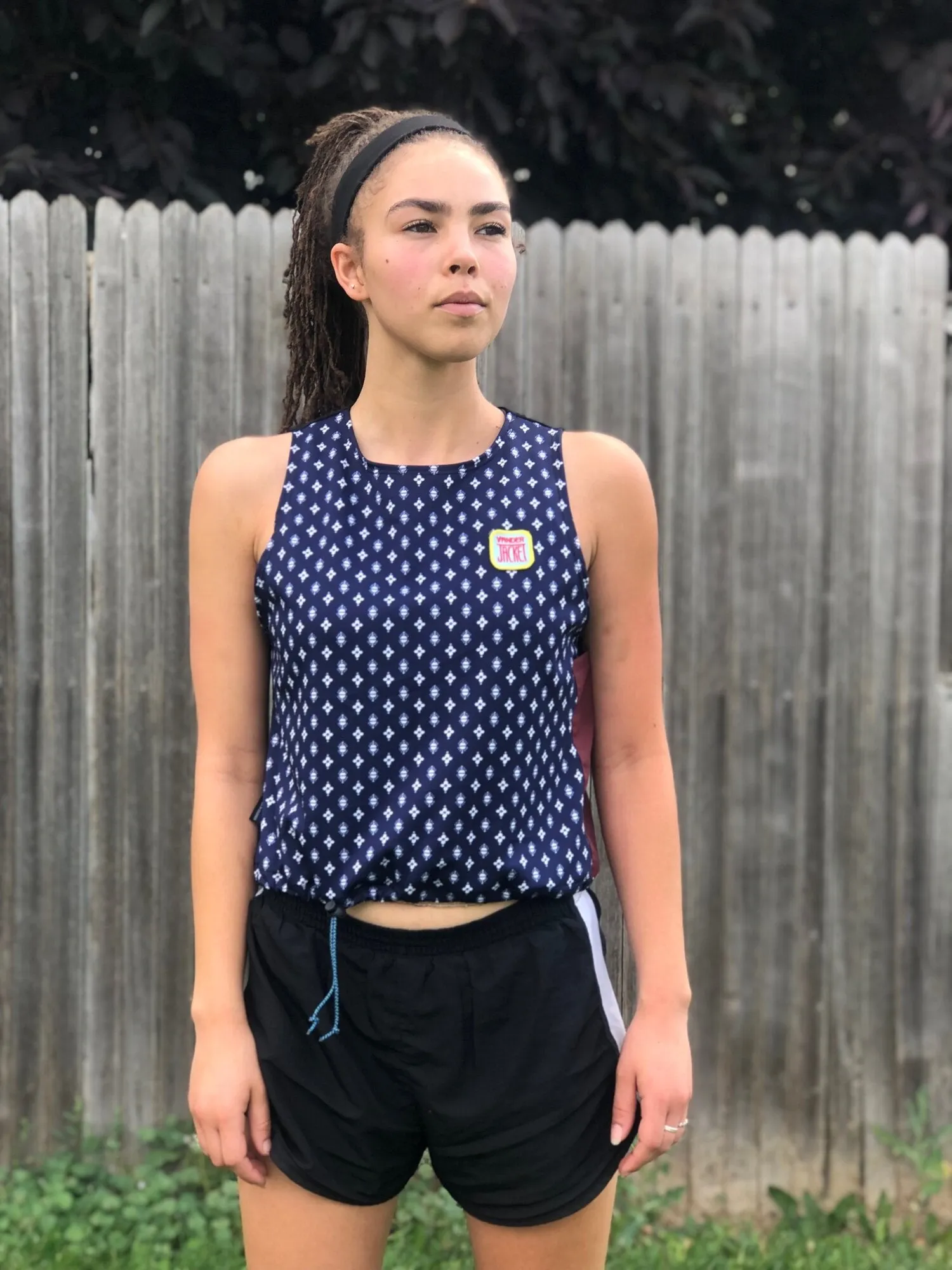 TANK 3B  Navy/Black Sizes L & XL