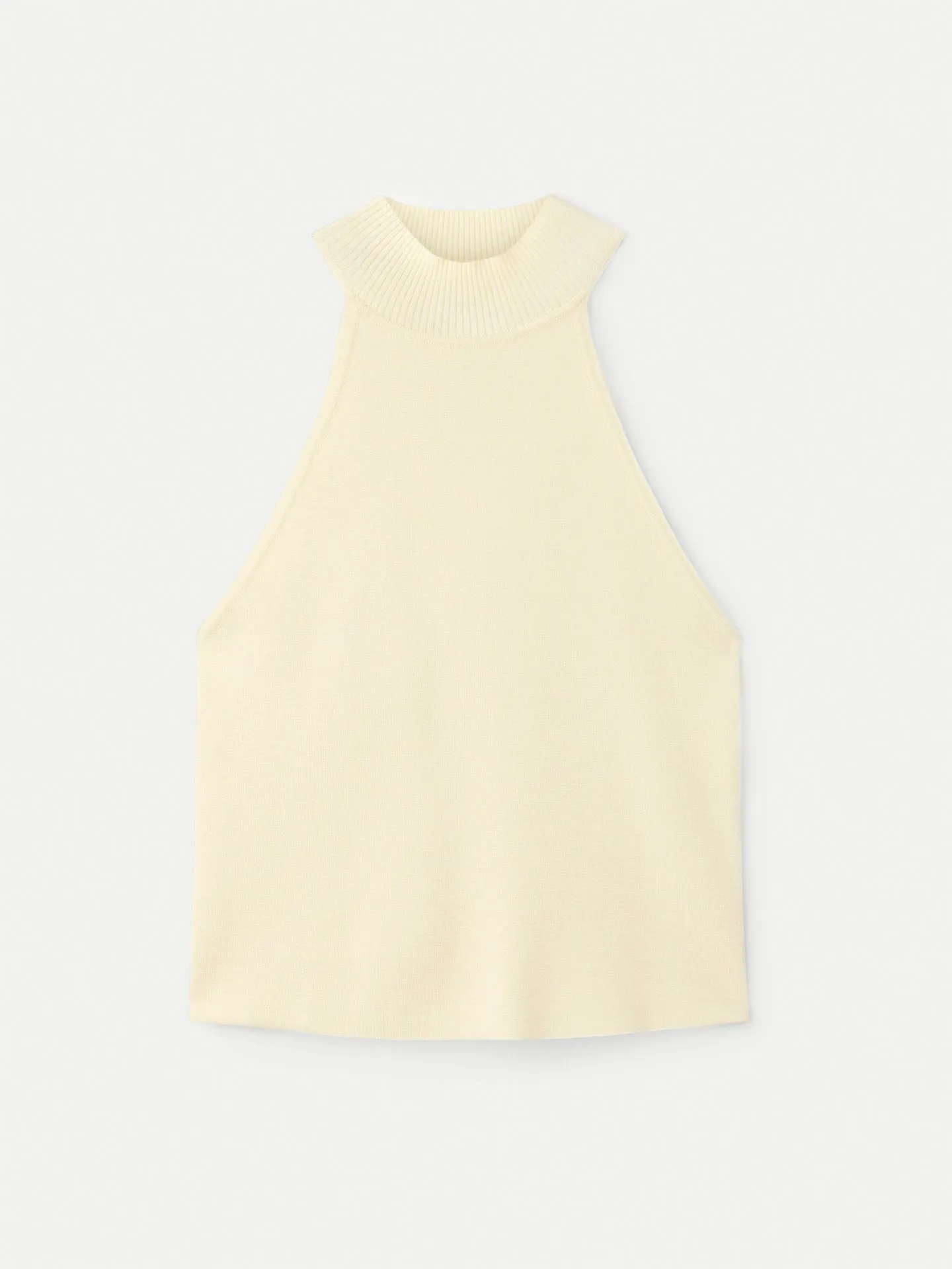The Halter Sleeveless Sweater in Afterglow