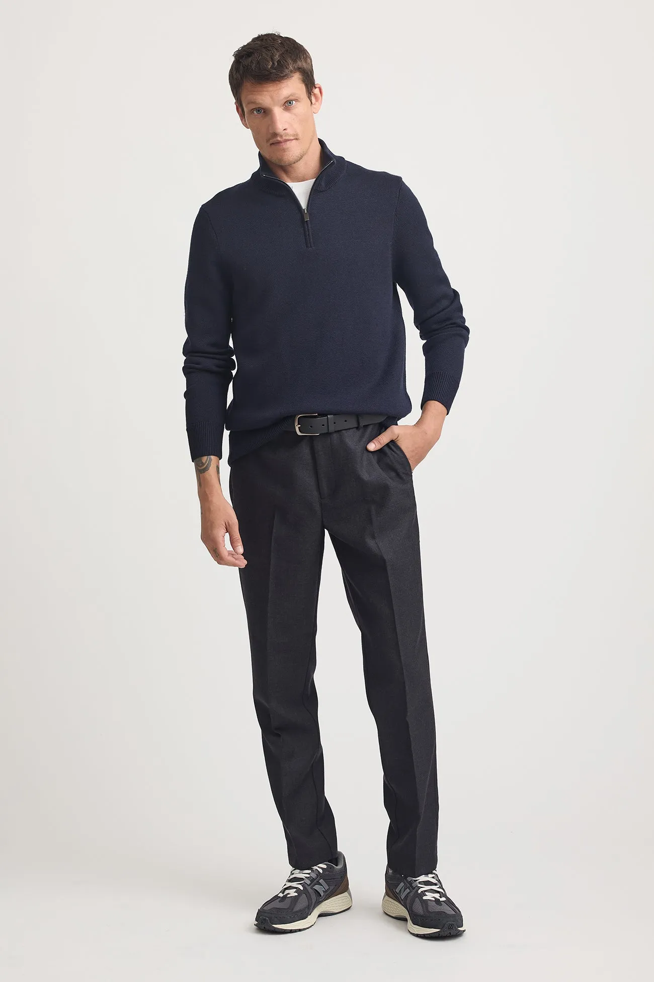 TRADEMARK HALF ZIP