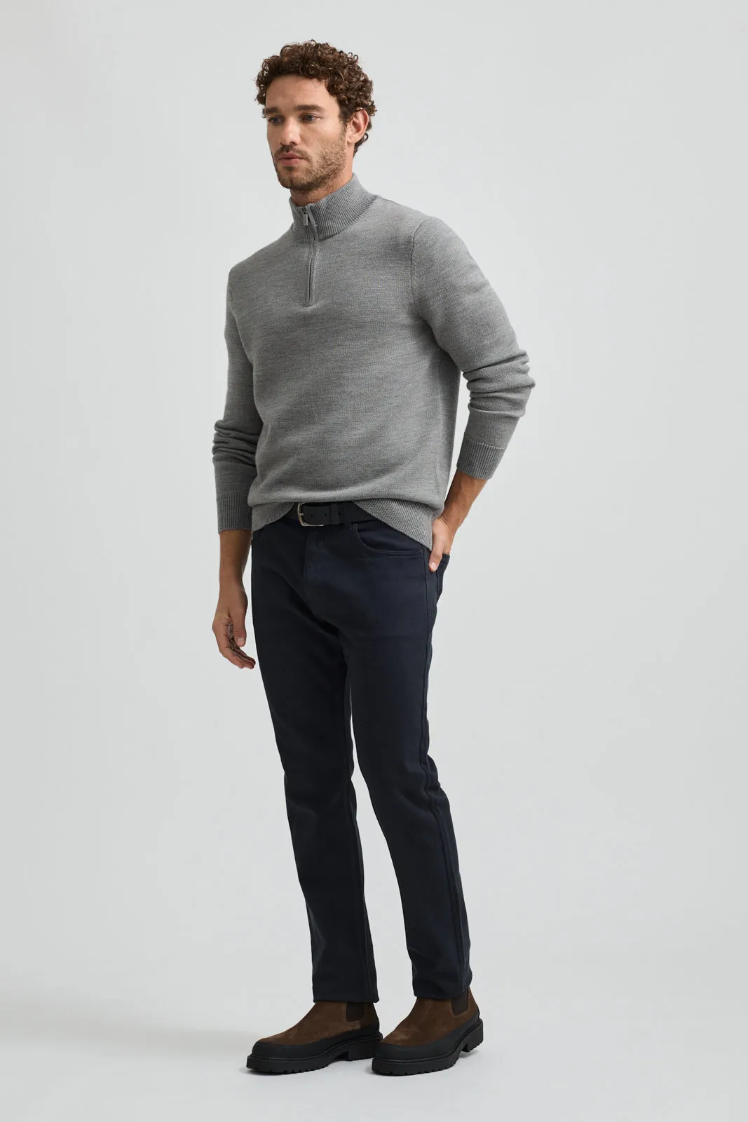 TRADEMARK HALF ZIP