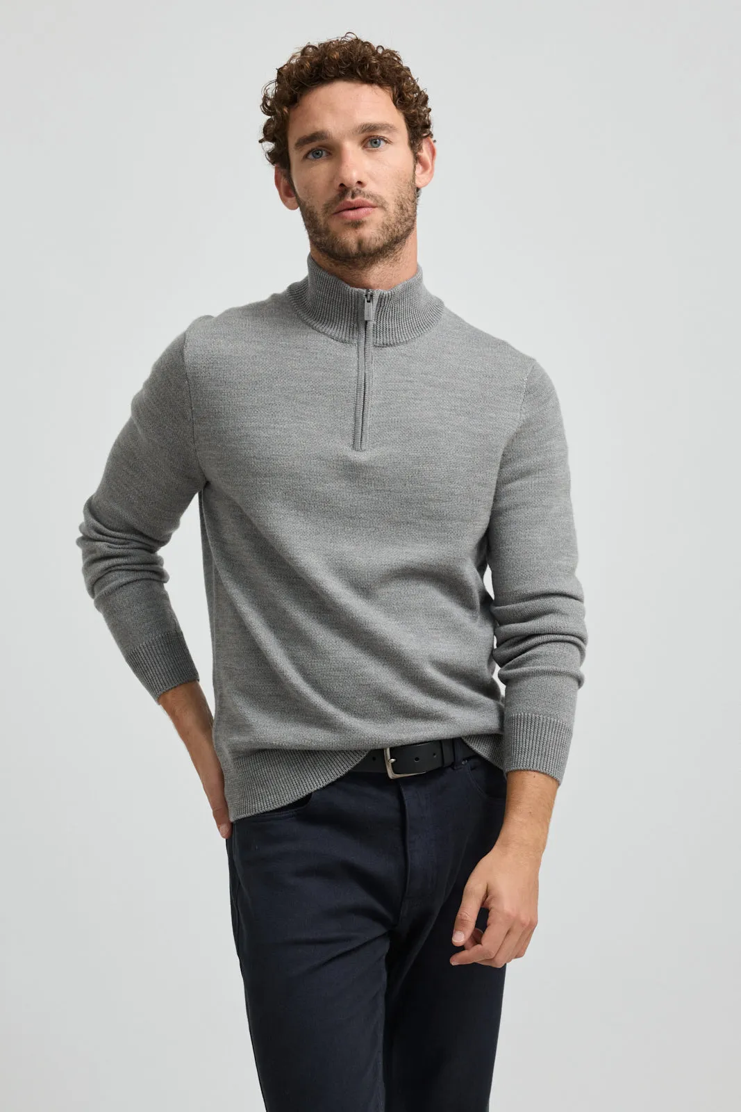 TRADEMARK HALF ZIP